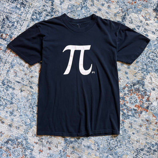 (L) Pi "A Sign of Intelligent Life" Graphic Tshirt in Black